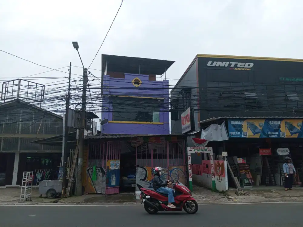 disewakan ruko tajur 3 lantai