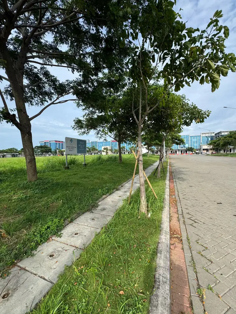 Kavling Komersil PIK 2 Wallstreet Boulevard 1200m2 (30x40)