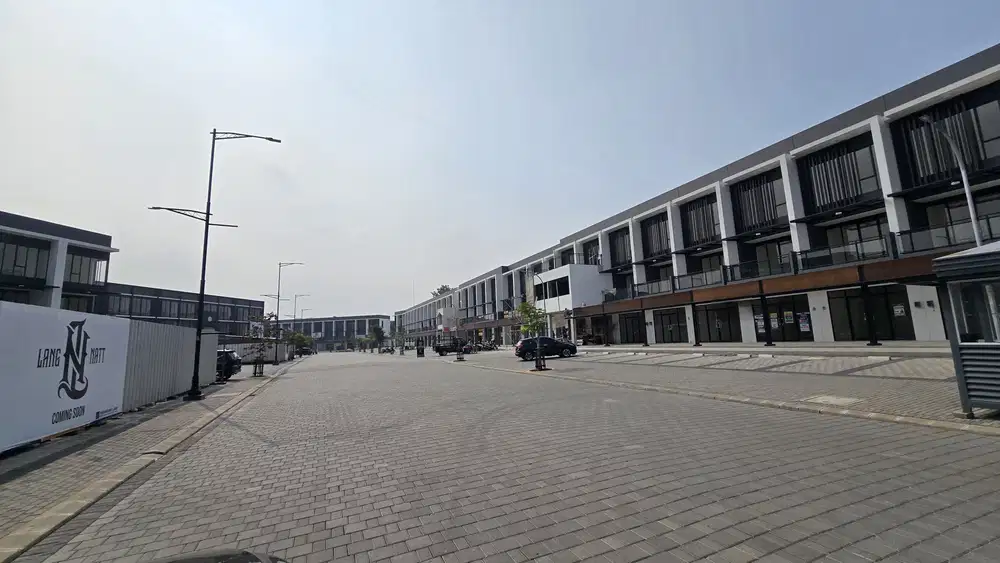Jual Ruko Baru Hampton siap pakai di Gading Serpong