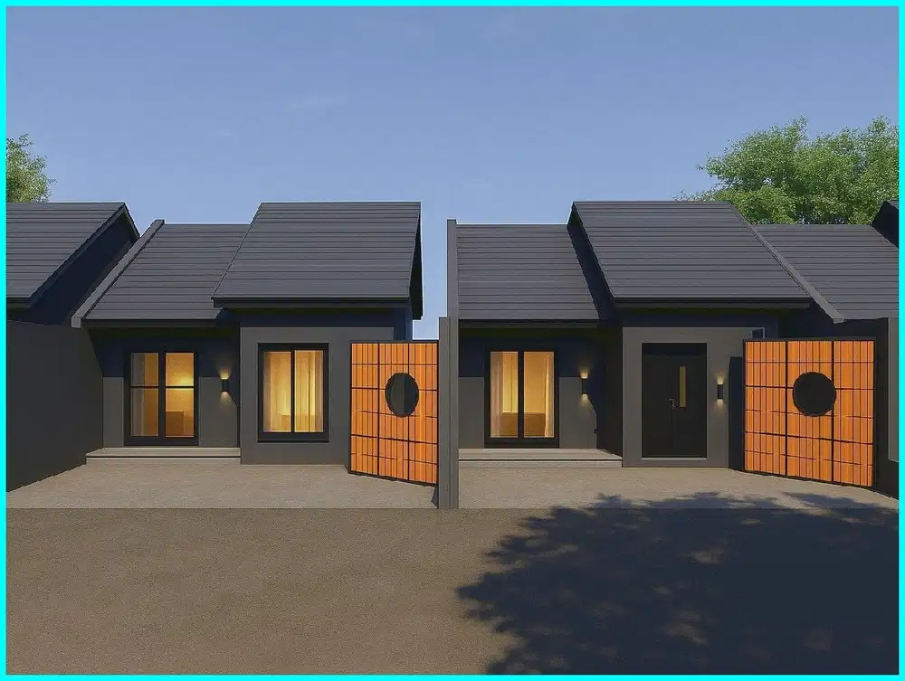 Pengasih Kulon Progo, Rumah Model Japandi Dekat Stasiun Wates