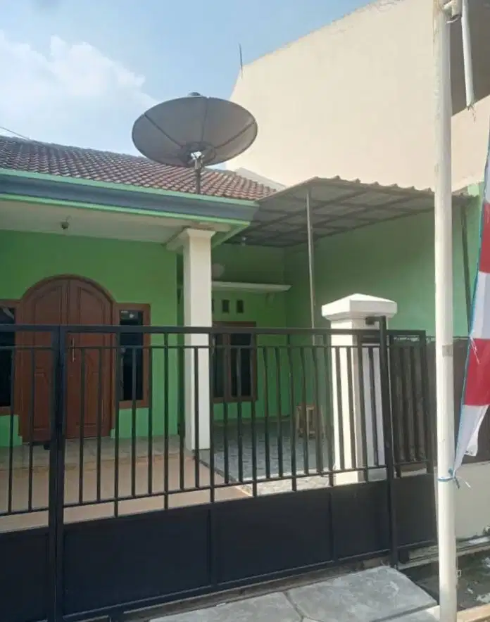 Dijual Rumah 2 KT 3 KM di Graha Harapan Mustika Jaya Bekasi Timur, SHM, lingkungan aman bebas banjir, dekat RS dan pintu tol