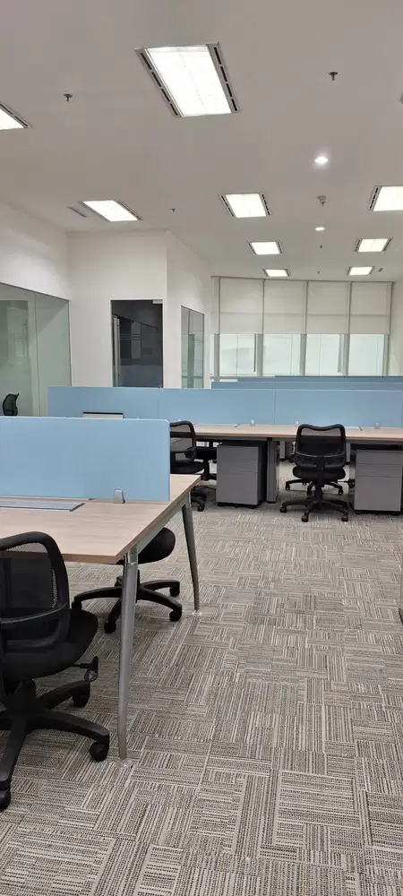 SEWA KANTOR DI JAKARTA PUSAT TANAH ABANG 170M2 FURNISHED 250K NEGO