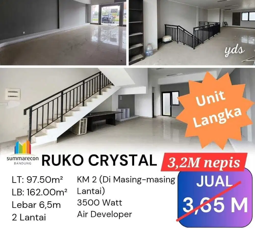 Termurah! Ruko bagus di Summarecon Bandung