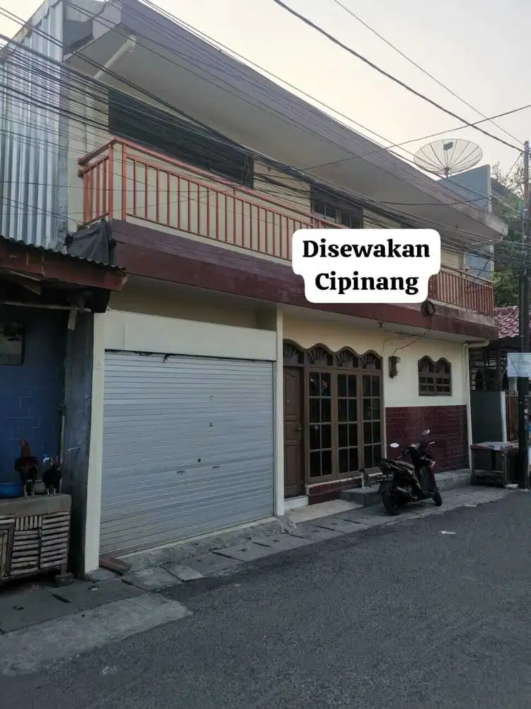 Disewakan Rumah Lingkungan Asri Di Cipinang Jakarta Timur