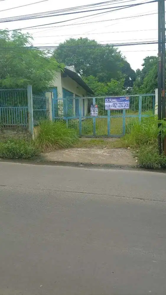 Dijual Cepaaat  gudang dan tanah lokasi bagus