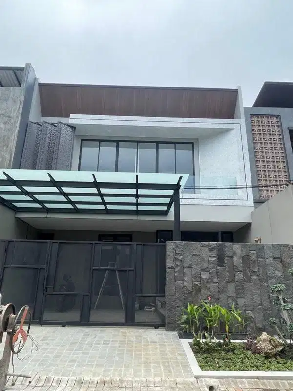 Rumah Minimalis Tropical Di Araya Galaxy Bumi Permai Row Jln 3 Mbl Los