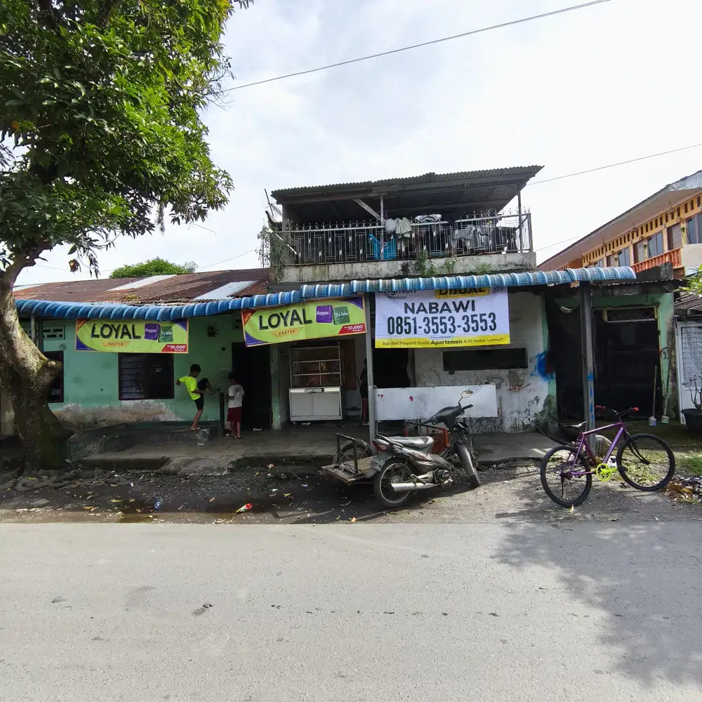 Dijual Rumah Murah Strategis di Pinggir Jalan Cocok Untuk Buka Usaha