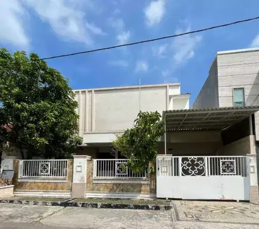 Rumah Di Dharmahusada Indah Surabaya Row Jalan 3 Mobil Bebas Banjir