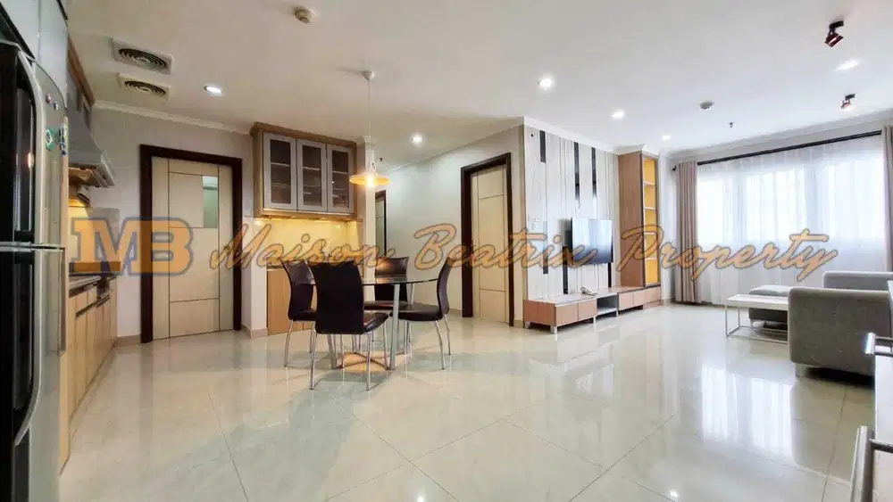 DISEWAKAN FULLY FURNISH APARTEMEN PERMATA SENAYAN SIAP HUNI