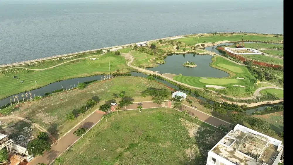 Kavling Golf Island PIK Mozart View Danau,Golf uk 2.000m2 hrg 60jt/m2