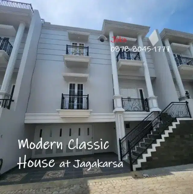 Rumah Mewah dlm Cluster dekat Jl. Durian, Jagakarsa, Jakarta Sltn