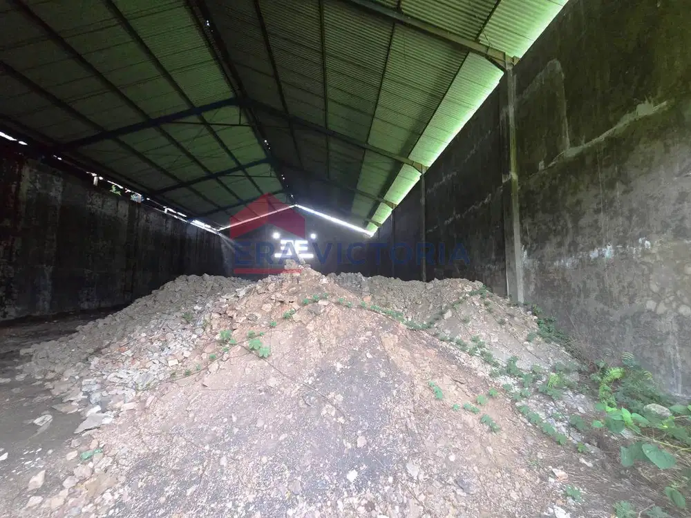 Gudang Ex Pabrik Disewakan Kepanjen Akses Truk Kontainer & Jalan Lebar