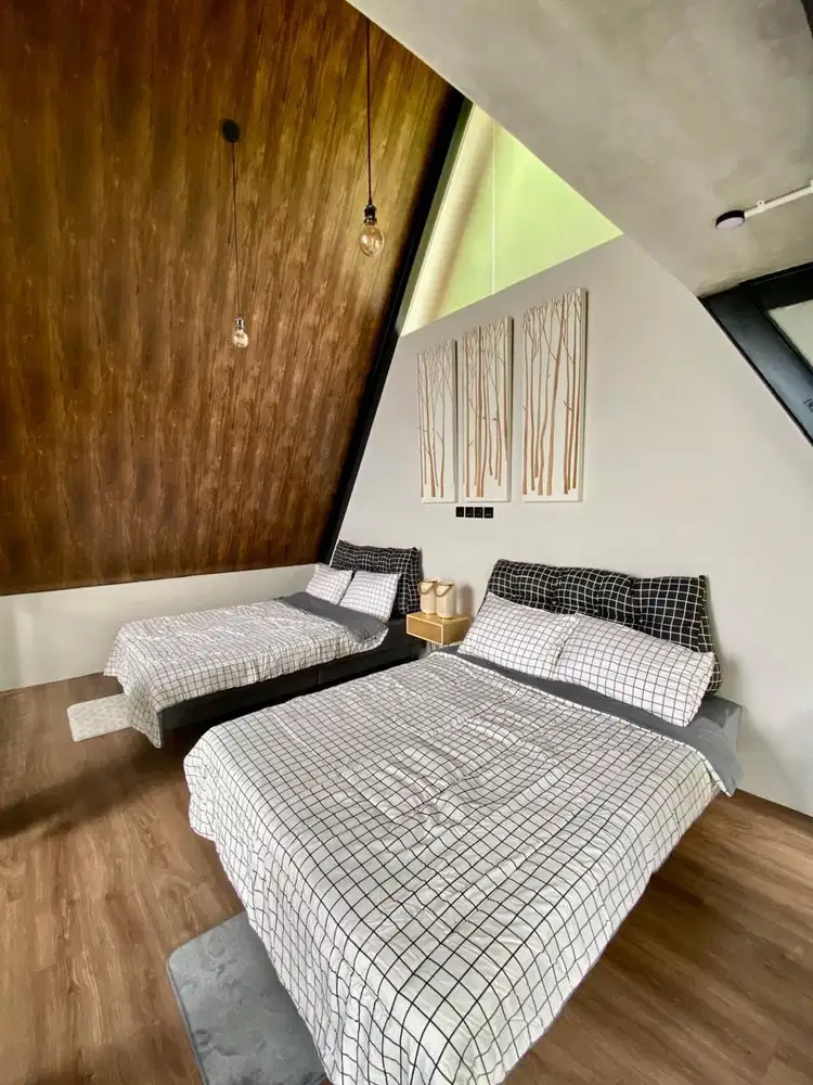 DI JUAL VILLA DENGAN VIEW KOTA BANDUNG DI CIMENYAN PADASUKA