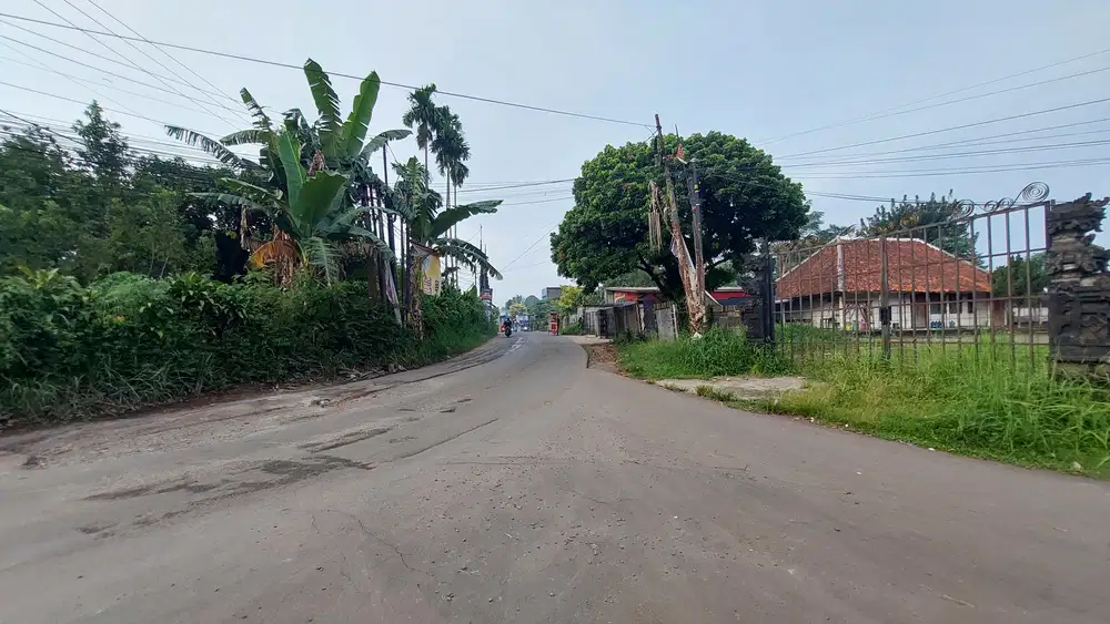 Tanah Pinggir Jalan termurah cocok untuk Perumahan, Gudang dll