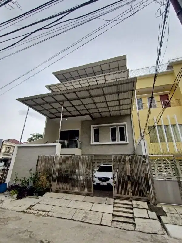 Rumah Mewah Lux 3,5 Lantai Full Furnished Di Pluit Sakti Jakarta Utara