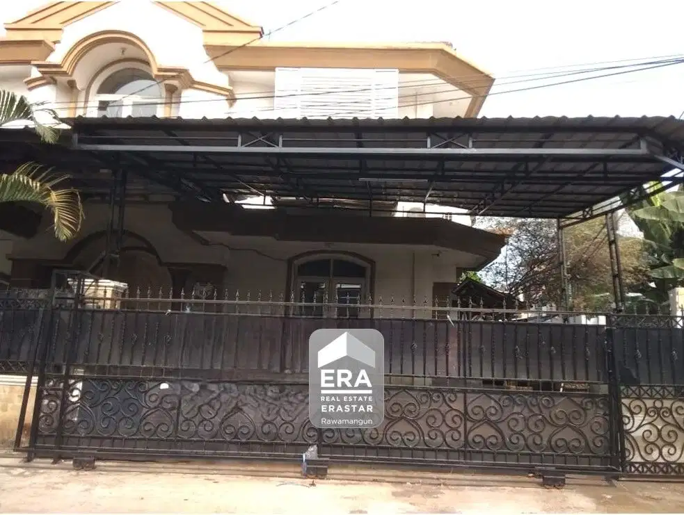 Rumah Hook 2 Lantai Bagus SHM di Cipinang Elok Jakarta Timur