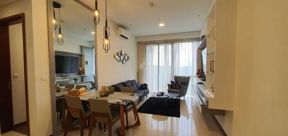 Apartemen Marigold 2BR Furnished view Botanical Park BSD