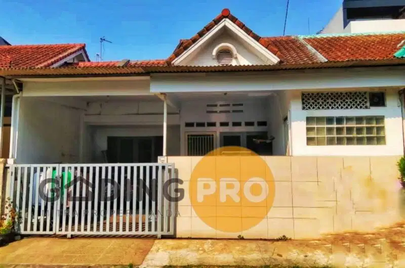 dijual rumah depan taman bundaran terdepan citra raya dekat jakarta