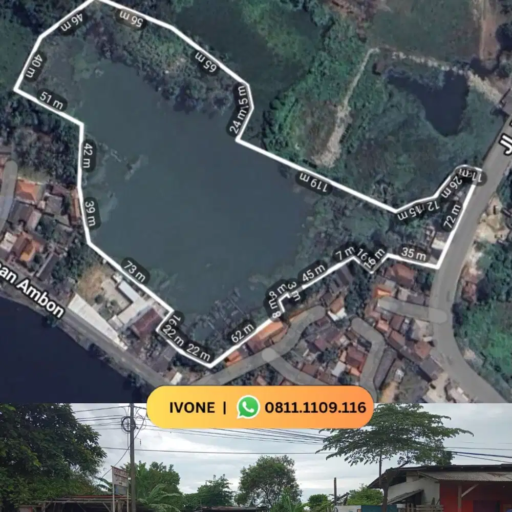 Dijual Tanah Serang Cikande 3,2 hektar 1 juta/m Nego
