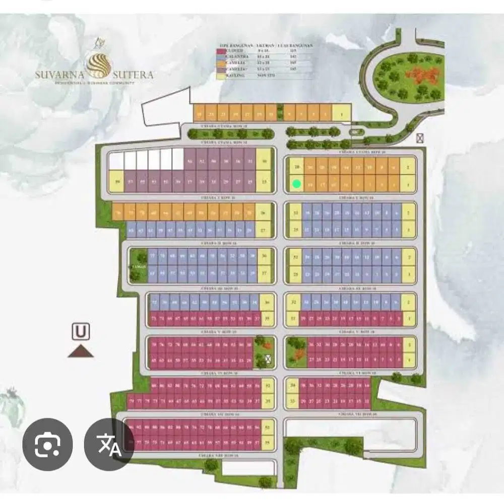 Jual Kavling Lt. 270 Cluster Chiara Suvarna Cikupa Tangerang