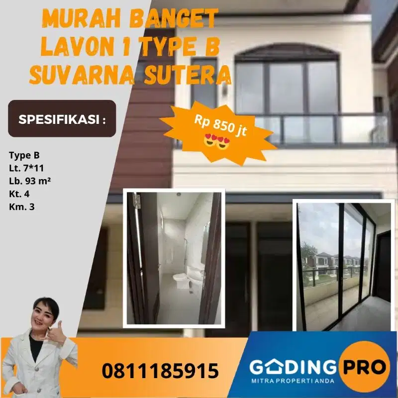 Lavon 1 Lt. 77 Allura Enchanta Lavisa Gracia Suvarna Cikupa Tangerang