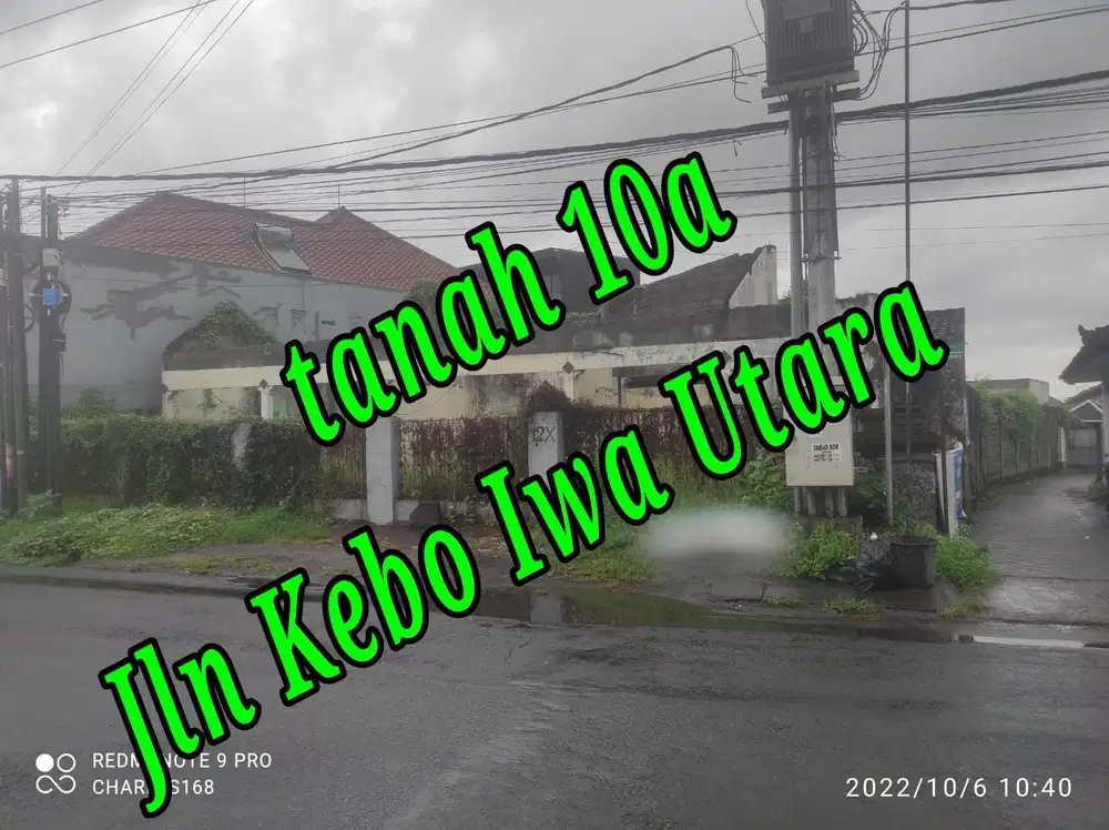 Dijual Tanah 10a di Jln Kebo Iwa Utara Gatsu Barat Denpasar Bali