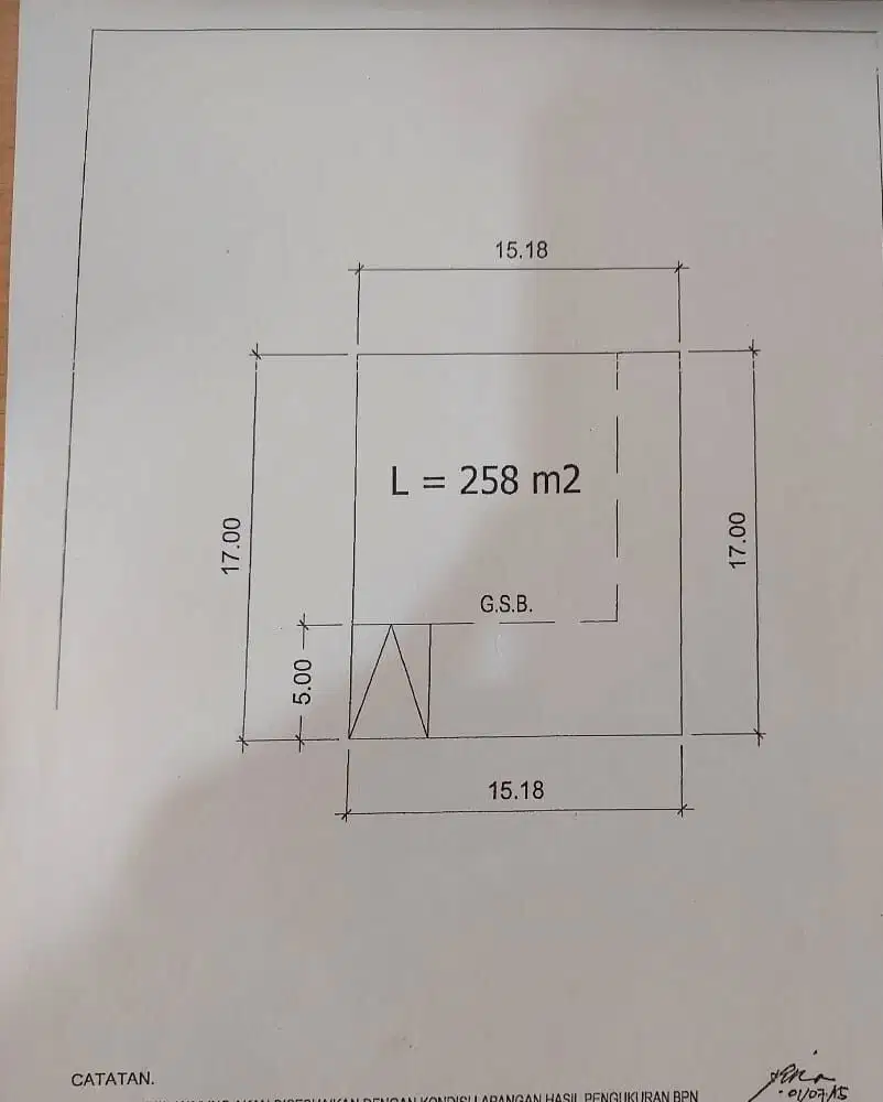 Jual Kavling Dhana Lt. 258 SUvarna Sutera Cikupa Tangerang