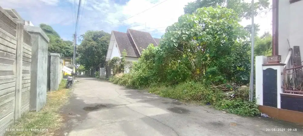 TANAH DIJUAL 967 M2 COCOK UNTUK KOS, GUEST HOUSE, SELANGKAH STIE YKPN