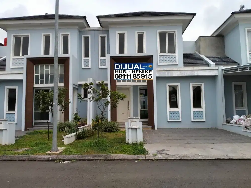 Jual Rumah Siap Huni Chiara Suvarna Sutera Lavon Cikupa Tangerang
