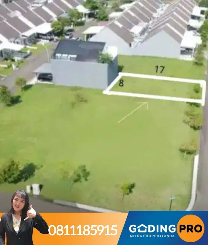 Kavling Siap Bangun Cluster Bayu Lt. 136 Suvarna Cikupa Tangerang