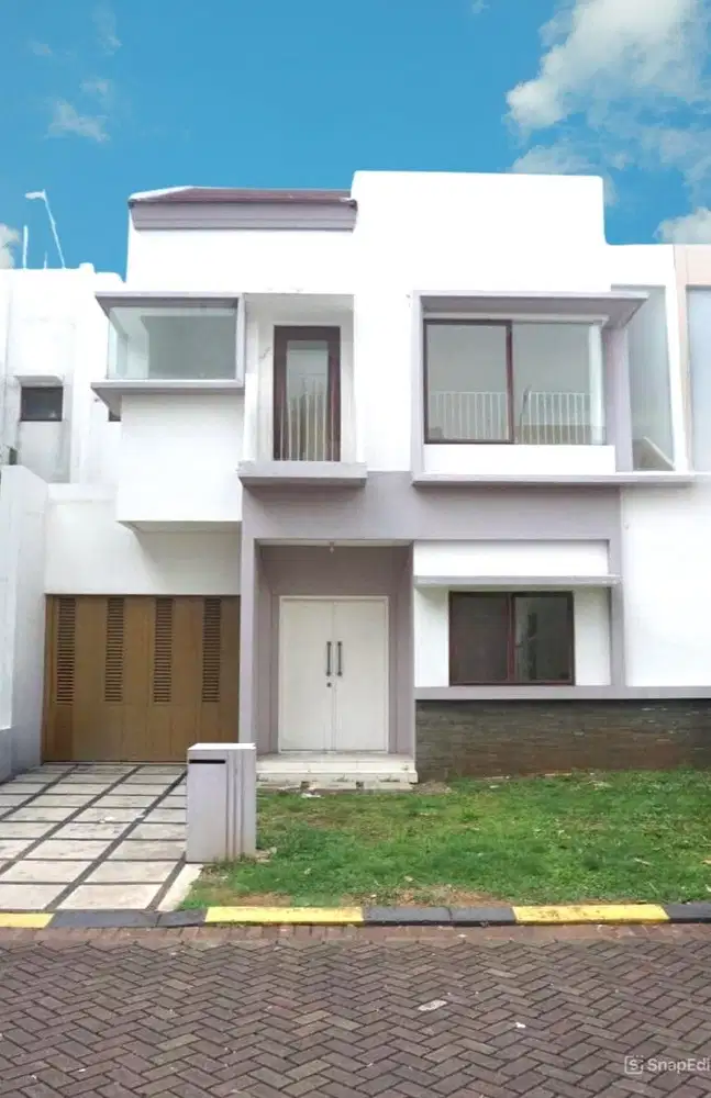 Rumah Cluster Zebrina 9x16,5 148m type 3KT JGC Jakarta Garden City