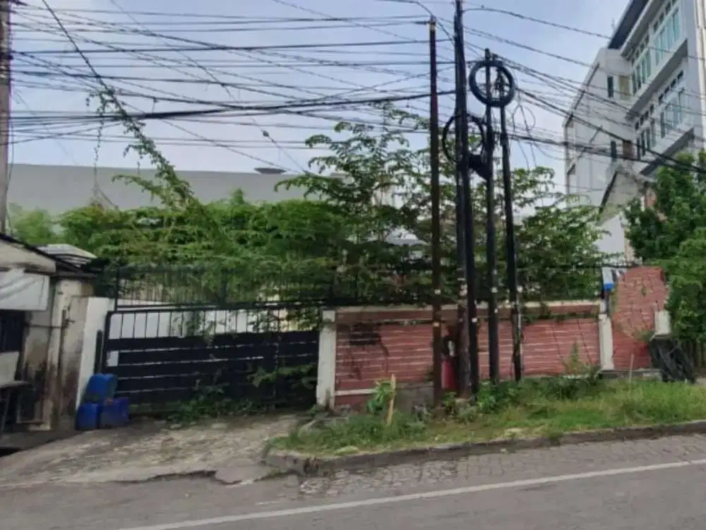 Dua Kavling Badan & Hoek 1.060m² Danau Agung Sunter hadap Jalan Raya