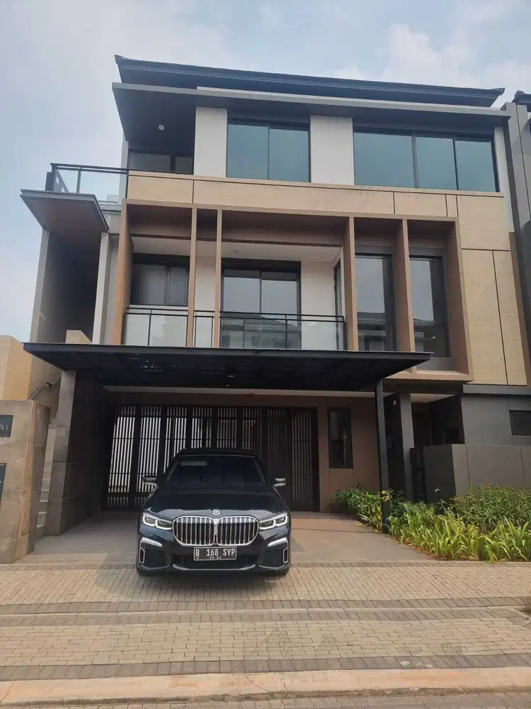 Rumah Mewah 3 Lantai The Zora, BSD. Harga Jual Cepat