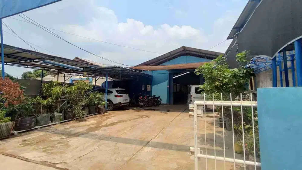 Dijual Gudang Bangunan Workshop di Narogong Bekasi