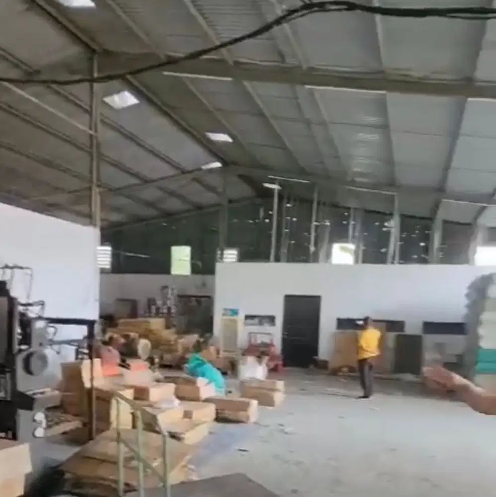 Dijual eks gudang percetakan Curug Pinang Kadu 5,5 M