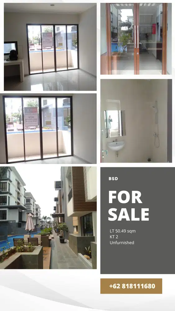 Dijual Apartment Assati - Garden house Vanya park BSD CITY