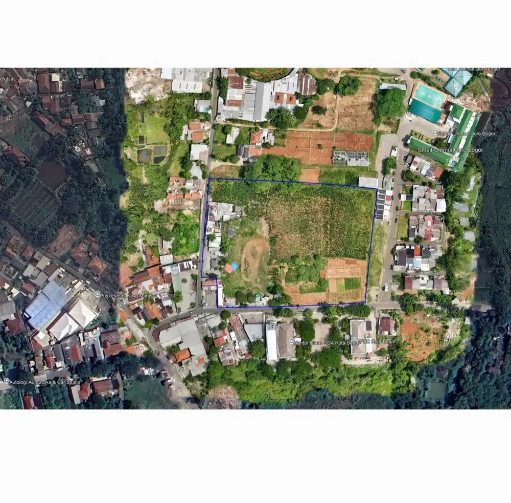 TANAH LUAS 2 HEKTAR, LETAKNYA SANGAT STRATEGIS