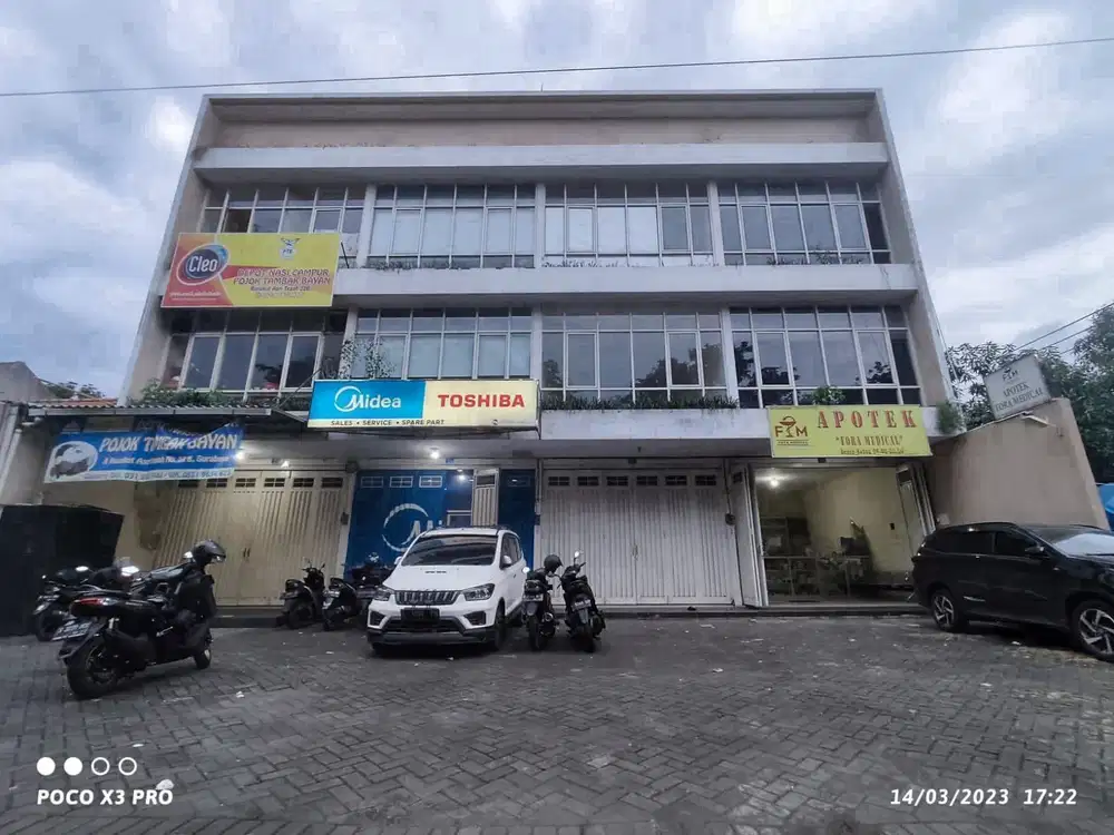 Ruko 3 lantai SHM rungkut asri tengah surabaya