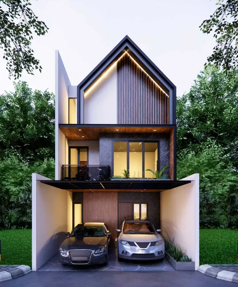 Dijual Rumah Scandinavian Rooftop Dekat Transmart Cilandak KKO