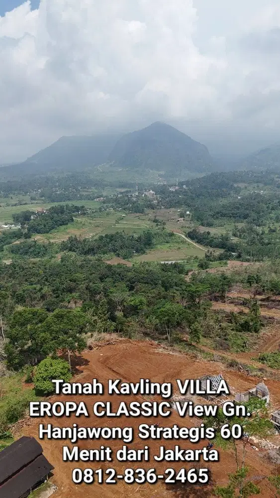 Tanah Kavling Strategis Jalur Puncak 2 Bogor 90 Menit dari Jakarta SHM
