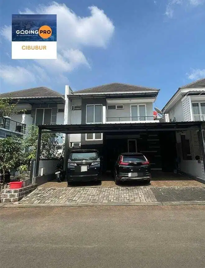 Dijual Rumah Minimal modern di cluster dekat MC D, Starbucks, pusat ru