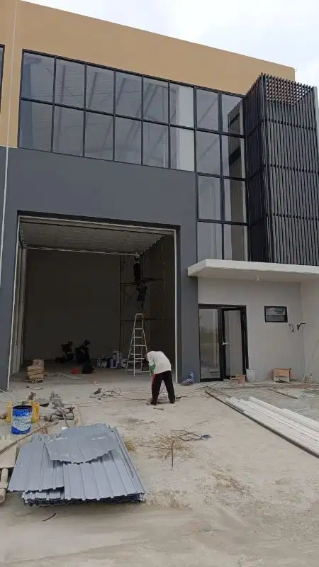 Gudang 9x24 Aero Bizhub Kawasan Bandara Pajang Tangerang