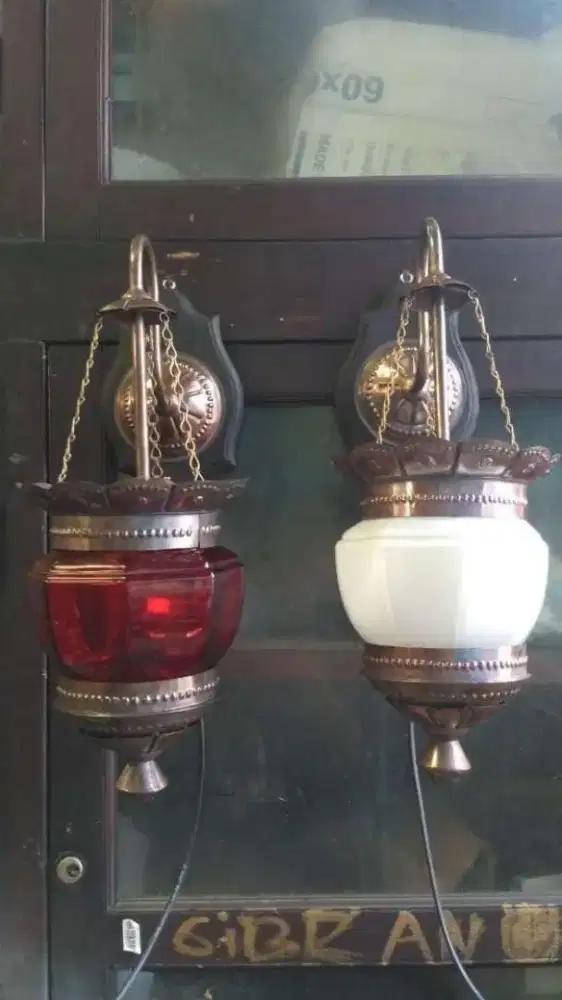 Lampu Hias Antik Kuningan