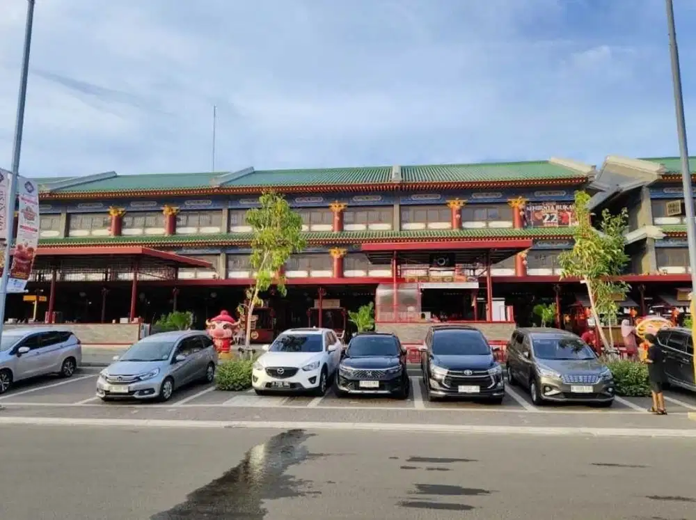 Ruko Shanghai Mega Kuningan PIK 2 4,5x18 Area Ramai Patung Naga