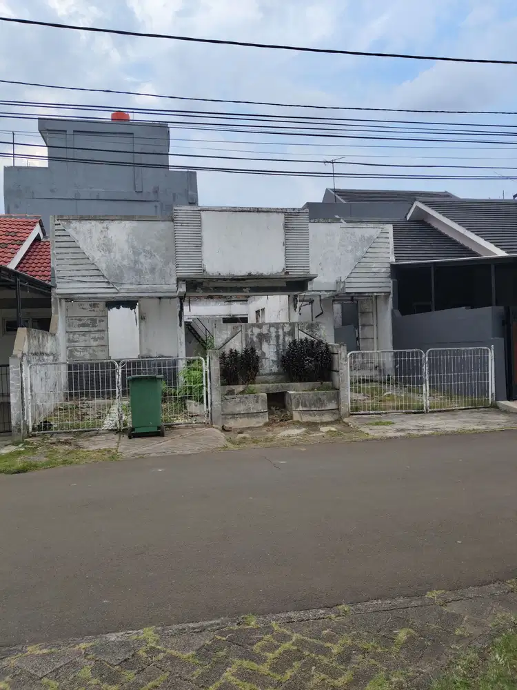 Jual Cepat Tanah Kosong Depan Jalan 2 mbl , SHM 175 m2, Nusa Loka, BSD
