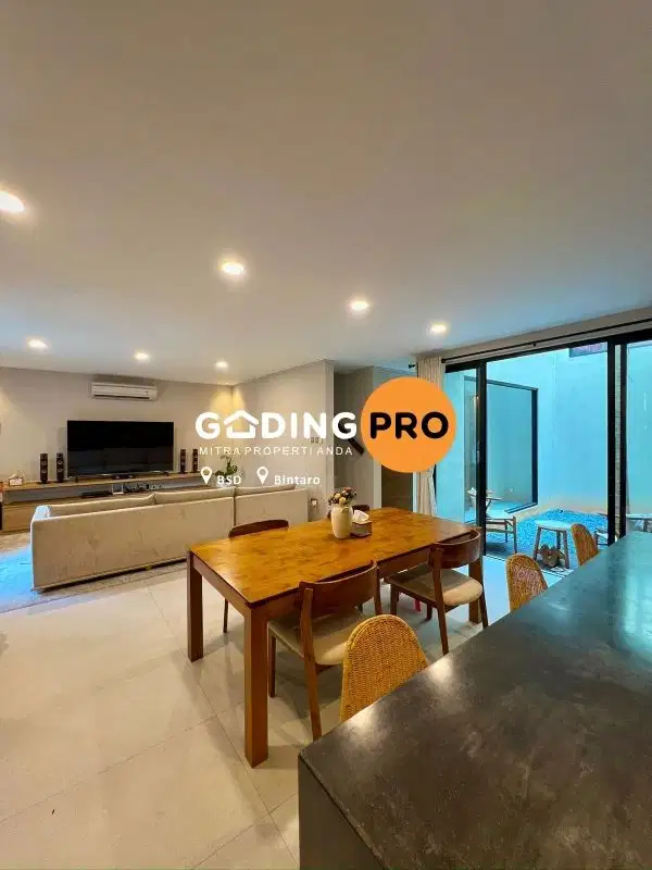 Rumah Cantik Siap Huni Furnished Dikawasan Bintaro