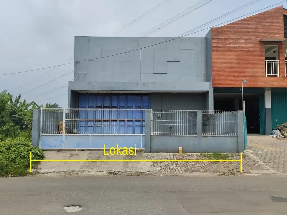 Disewakan Gudang Akses Kendaraan Trailer Purwokerto Selatan