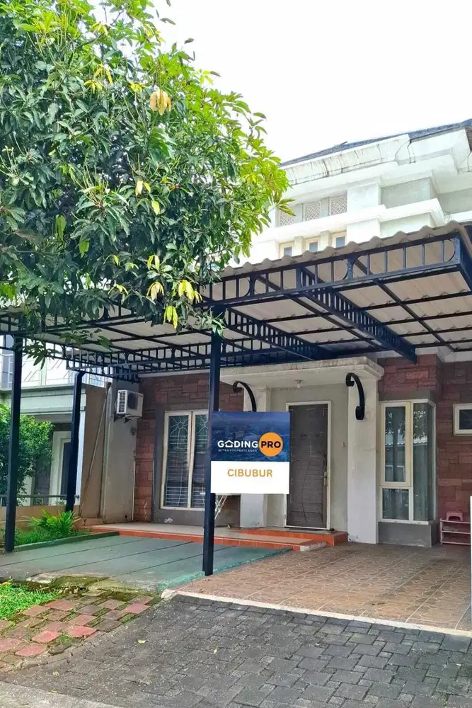 Dijual rumah kota Wisata cibubur. Rumah 2 Lantai, cluster nyaman.