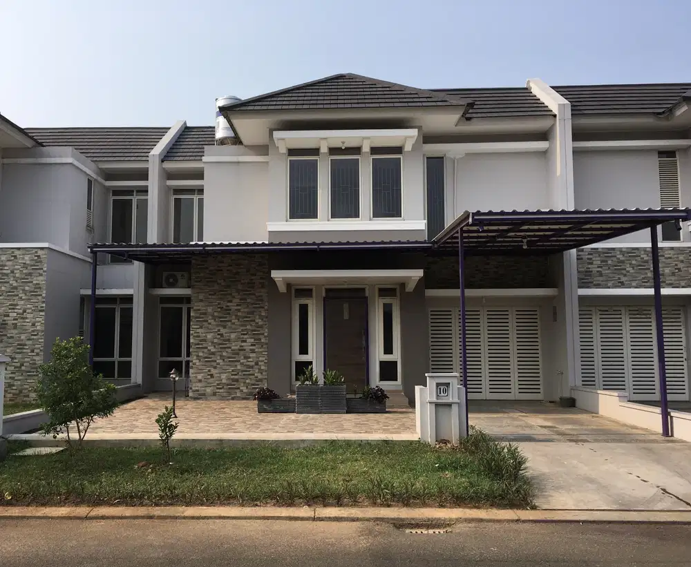 Dijual rumah mewah helios suvarna alam sutera dekat toll siap huni