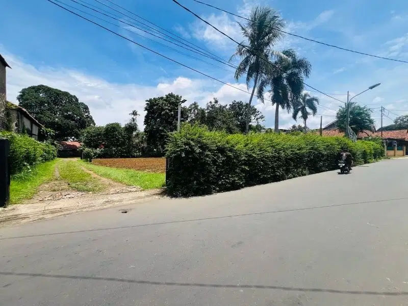 Jual Tanah 6200m bonus bangunan di Taman Cimanggu Bogor